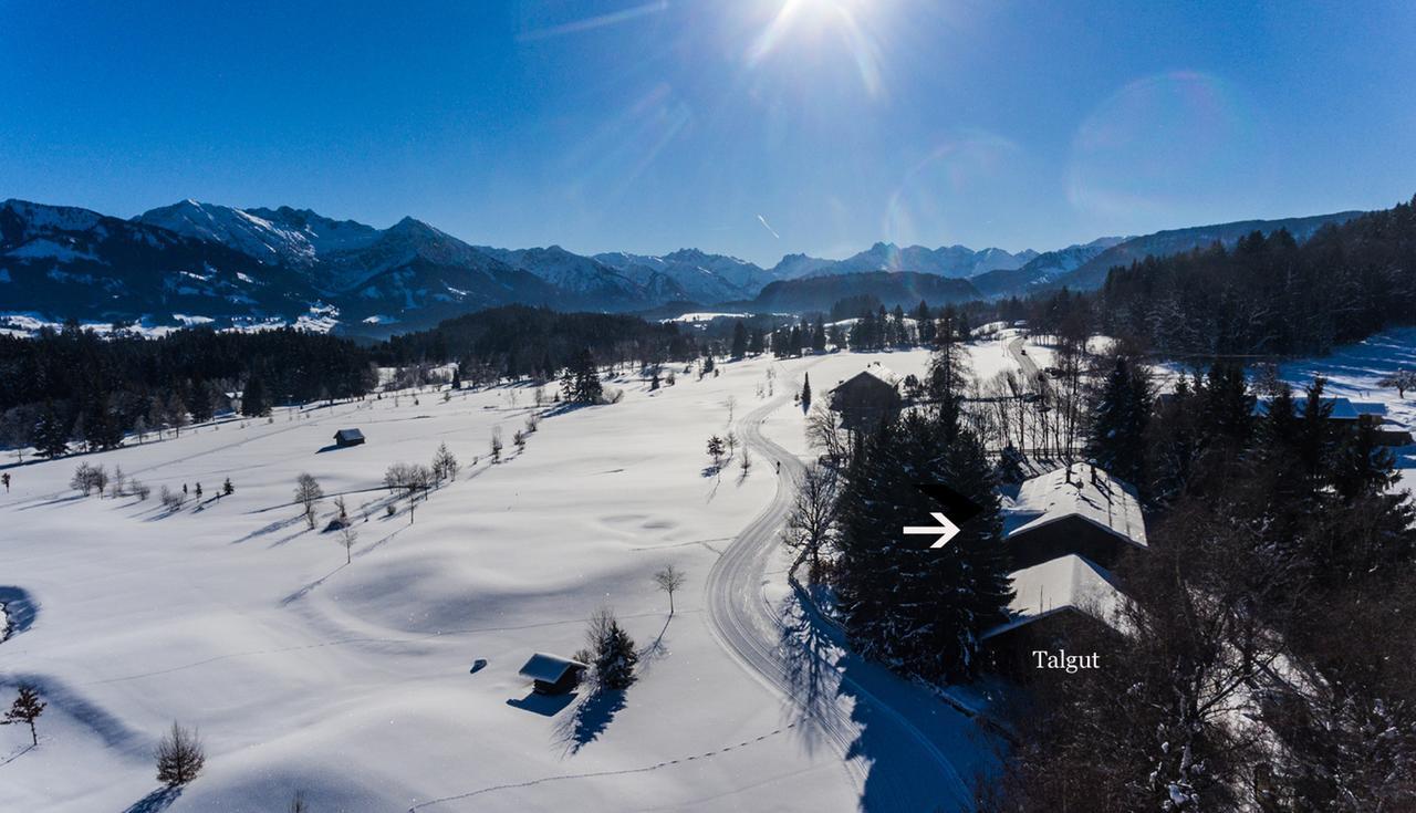 Vila Das Talgut Ofterschwang Exteriér fotografie